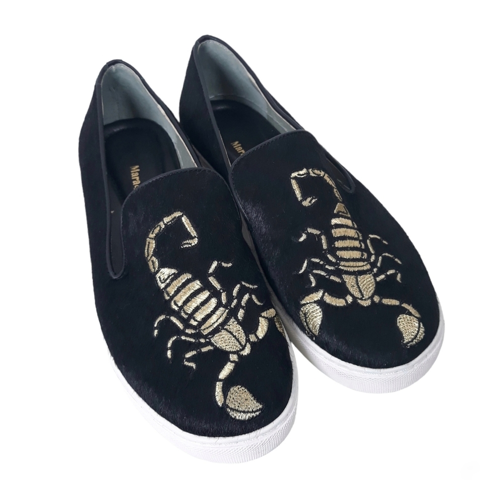 Mara & Mine Katie Scorpion Genuine Calf Hair Sneaker